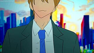 Hentai statue of liberty 2d cartoon in doggystyle action