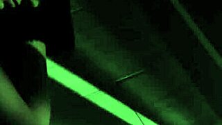 The petite blonde in her kitty cat suit is bent over and getting rammed hard by a huge cock