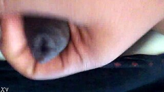 Solo boy with big cock in action