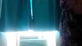 The brunette teen 18+ slowly got naked, showing her ass