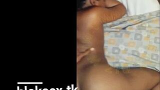 African Girl Feels Doggy Drilling