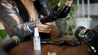 Black Latex Gloves Fetish ASMR Turns Me On!