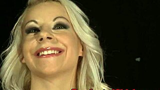 dominated sub suckin cock all tied up real rough