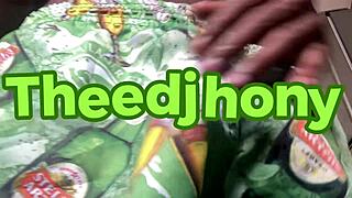 mamada gay - tattooed blonde brazilian gives interracial blowjob with facial finish! 😲