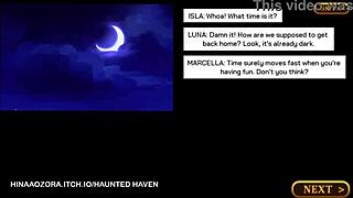 Haunted haven explores erotic anime hentai worlds