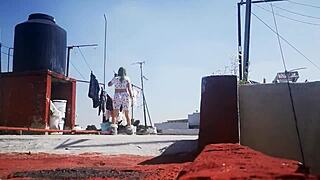 mexican neighbor hangs thongs and gets me hard - danielahyperversos