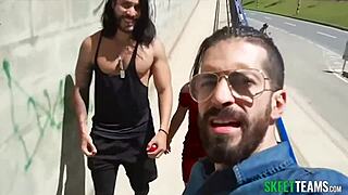 why does this latina fuck outdoors for cash?