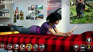 movie with step sis - rich step family - episode 2