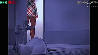 School club member doing naughty things mmd, squirting masturbation in night club