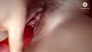 Mi alice playing with her toy