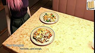 Wvm 113 chats with stunning pink-haired milf in 3D hentai web session