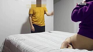 Stepsister Gets Horny Playing And Offers Ass For Cum