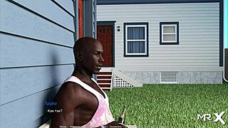 wet girl warms up in acting lesson!