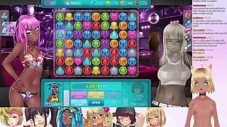 vtuber lewdneko plays huniepop 2 double date