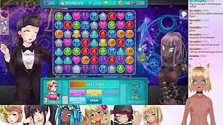 vtuber lewdneko plays huniepop 2 double date