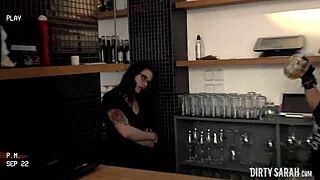 dirty sarah pulls off a shocking anal trick with teen flair.