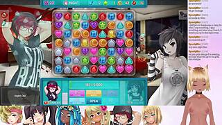 vtuber lewdneko plays huniepop 2 double date