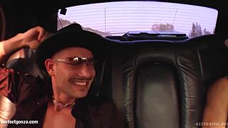 debbie white in a gonzo-style anal scene