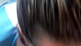 girlfriend slut blowjob cum blonde friend liquid lunch