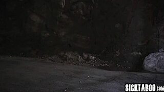 Bad guy bangs wet latina pussy after blowjob