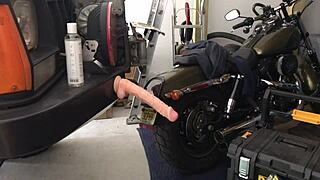 Gay Solo Guy Pounds Himself with Dildo in Intense Session