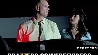 Thick big tit cop deepthroats and rides dick like a champ in police outfit