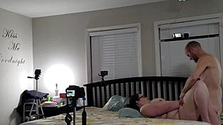 bbw wife with huge tits gets fucked and cum on belly 😘