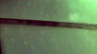 Pounding my toy in the shower for a wild solo session. Can't get enough of that tight grip!