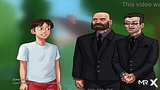 Summertimesaga unveils first teen slit in episode 1 part 37. Anime hentai action unfolds!