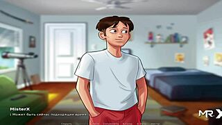 Summertimesaga unveils first teen slit in episode 1 part 37. Anime hentai action unfolds!