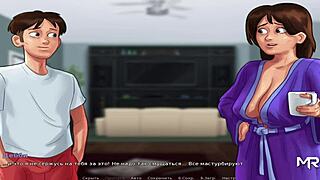 Summertimesaga unveils first teen slit in episode 1 part 37. Anime hentai action unfolds!