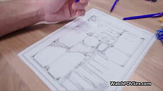 Girlfriend Blows Me During Intense Board Game Night