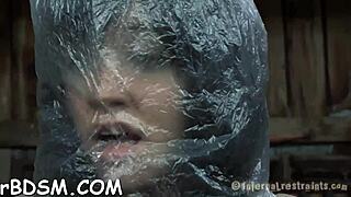 brunette uses toy to cum hard