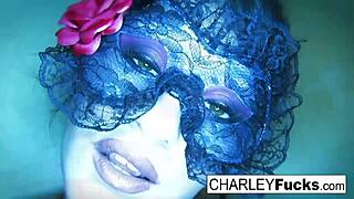 charley chase in sexy lingerie and stockings
