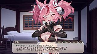 Monster girl titty fuck!