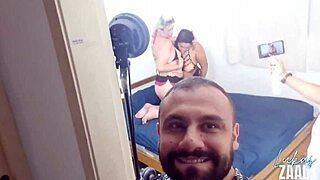 i recorded the lesbian scene with nicoly mattos