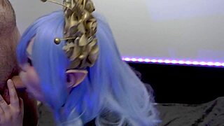 i got a blowjob from goth elf furiyssh