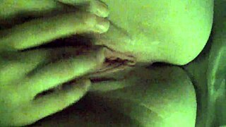 girlfriend relaxing with self-pleasure in private