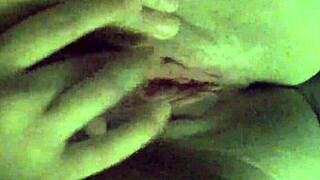 girlfriend relaxing with self-pleasure in private