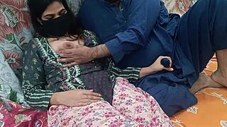 Hey, wanna see us Desi step-siblings getting naughty in parents’ room?