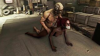 I'm the hot black woman bound in fallout 4.