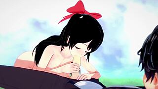 Farmgirl gets wild riding and creampied on the ranch. So hot!