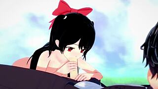 Farmgirl gets wild riding and creampied on the ranch. So hot!