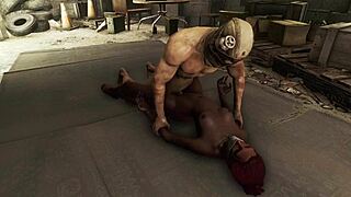 I'm the hot black woman bound in fallout 4.