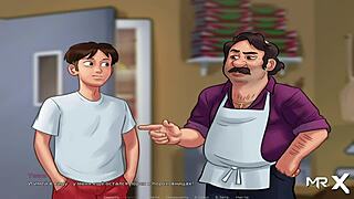 I’m obsessed with this mature Mexican ass in Summertimesaga.