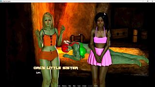 naked bunny zombie gets bred by monster in heat