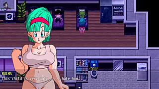 Bulma's adventure continues with monster encounters