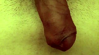 he takes that monster cock and cums hard