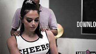 Cheerleader Teen 18+ Sophia Burns Ass Fucked by Teacher Penny Barber Her Stepson for a Better Grade