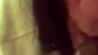 mature white sucking small black cock 😍